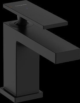 Змішувач для умивальника 135 мм, чорний матовий HANSGROHE 73002670 фото