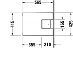STARCK X Сиденьє для біде ( soft closing) 0068310000 фото