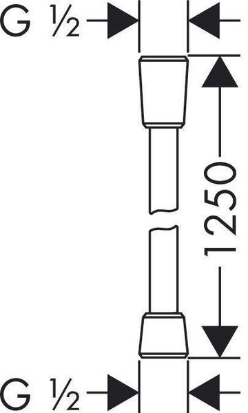 ISIFLEX`B шланг для душу 1250 мм 28272000 фото