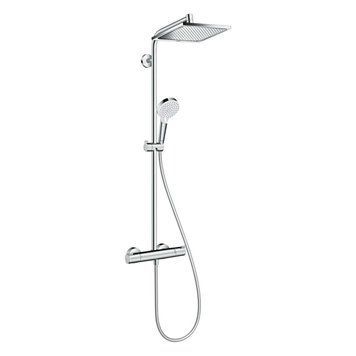 CROMETTA E 240 1jet Showerpipe душова система з термостатом, хром 27271000 фото