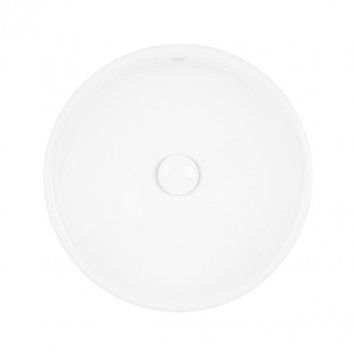 Раковина-чаша Qtap Owl 400х400х155 White з донним клапаном QT1911K53W SD00033026 фото