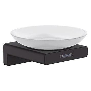 Мильниця hansgrohe AddStoris 41746670, чорний матовий 41746670 фото