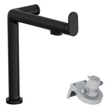 Змішувач hansgrohe Aqittura M91 FilterSystem 240 для кухонної мийки, чорний матовий 76804670 76804670 фото