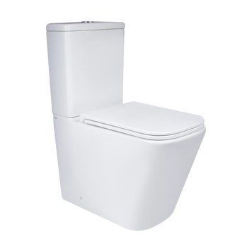 Унітаз підлоговий Qtap Tern Ultra Quiet безобідковий з сидінням Soft-Close QT17222175AUQ1W White SD00051948 фото