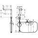 Змішувач hansgrohe Aqittura M91 FilterSystem 240 для кухонної мийки, чорний матовий 76804670 76804670 фото 2
