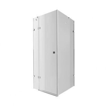 Душова кабіна Qtap CAPRICORN CRM1011SC6 100х100 см, скло Clear 6 мм, CalcLess, без піддона SD00039712 фото