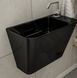 TEO black умивальник 50*28*35см моноблок підвісний 13-88-601black фото 3